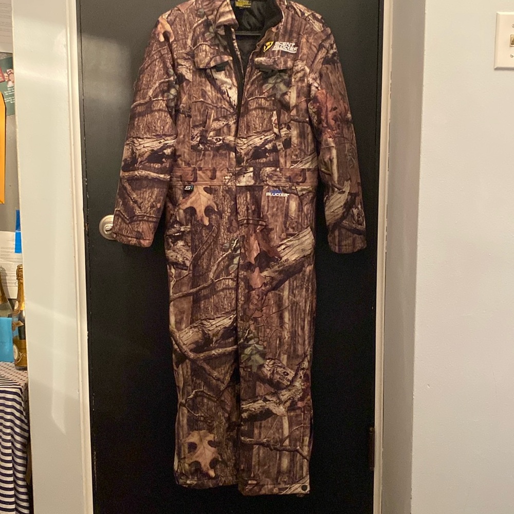 Insulated Camo Full Suit Scent Blocker Rain Blocker Sz M Medium